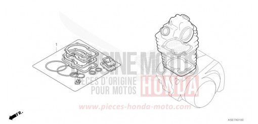 GASKET KIT A CRF150RBN de 2022